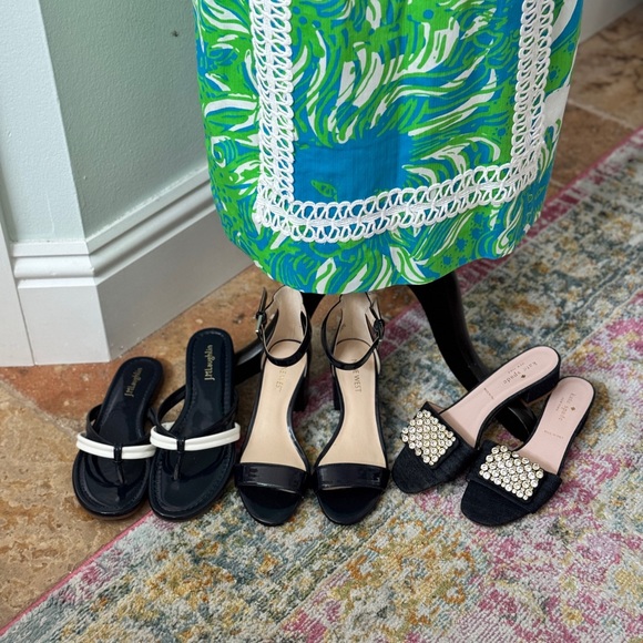 Lilly Pulitzer Green and White Sheath Maxi Dress - Picture 6 of 14